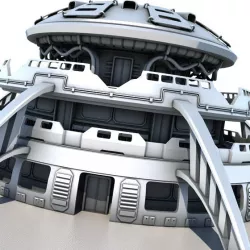 Sci Fi Building 1503