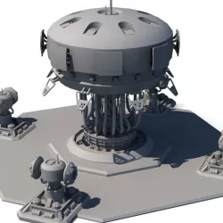 Sci Fi Building 1504