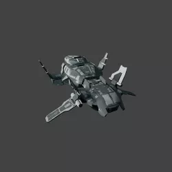 SciFi Spaceship_Bomber