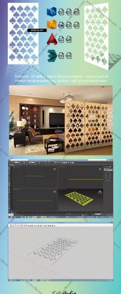 Spade (3D screen) PD_G19