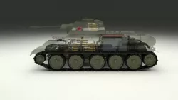 T-34/76 Interior/Engine Bay Full Camo