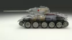 T-34/85 Interior/Engine Bay Full Winter Camo