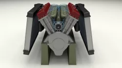 T-34 Engine and Transmission Full