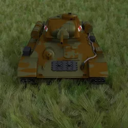 T34/76 Tank Camo HDRI