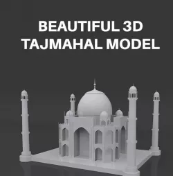 Taj Mahal Model