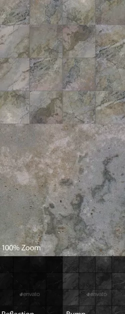 Travertine tiles