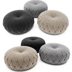 Tufted Round Ottoman