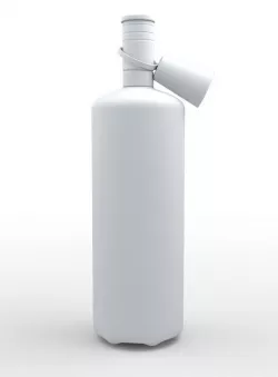 Vodka Botol 3d Model