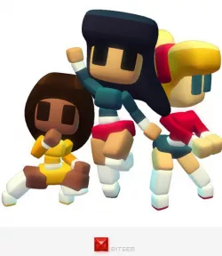 Volley Ball Girls - Smashy Craft Series