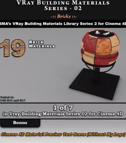 VRay Building Materials S02 - Bricks
