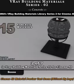 VRay Building Materials S02 - Concrete