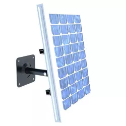 Wall Mount Solar Panel High Detaile