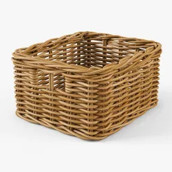 Wicker Basket Ikea Byholma 1 Natural