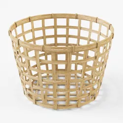 Wicker Basket Ikea Gaddis (diameter 32)