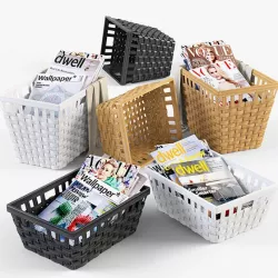 Wicker Basket Ikea Knarra