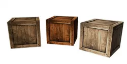 Wooden crate