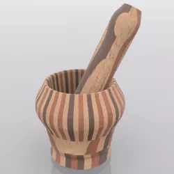 Wooden pounder