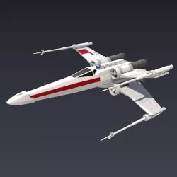 X wing T-65 spaceship