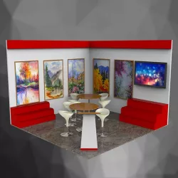 3D Stall Design 2
