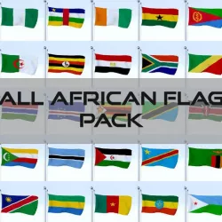 All African Flag Pack
