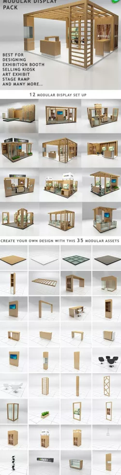 ALL IN ONE - MODULAR DISPLAY PACK