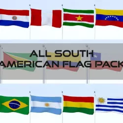 All South American Flag Pack