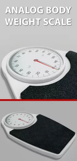 Analog Body Weight Scale
