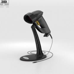 2D Bluetooth Wireless Barcode QR Code Scanner IS-5700DB (Yellow