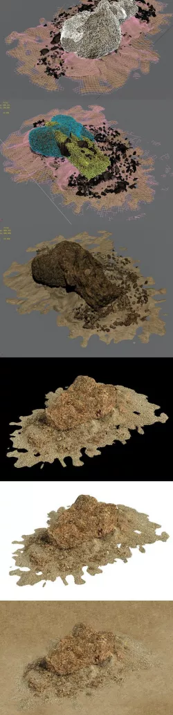 Barracks - Desert Stones - Crushed Stone 02