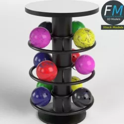 Bowling Table Rack 1