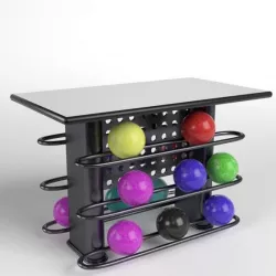 Bowling Table Rack 2