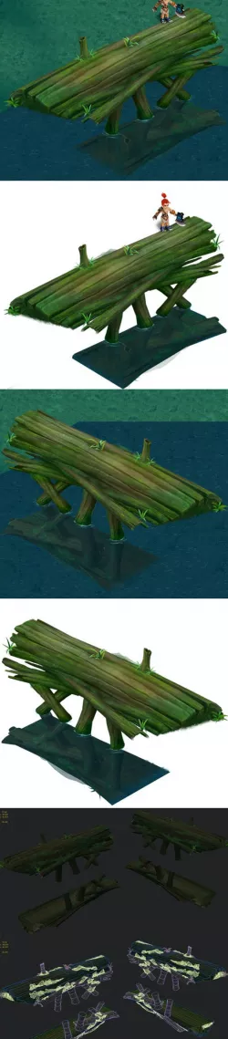 Cartoon Edition - Ancient Trees Bridge