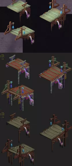 Cartoon hell - Hard burst bridge