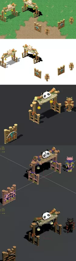 Cartoon World - Small Wall 0404