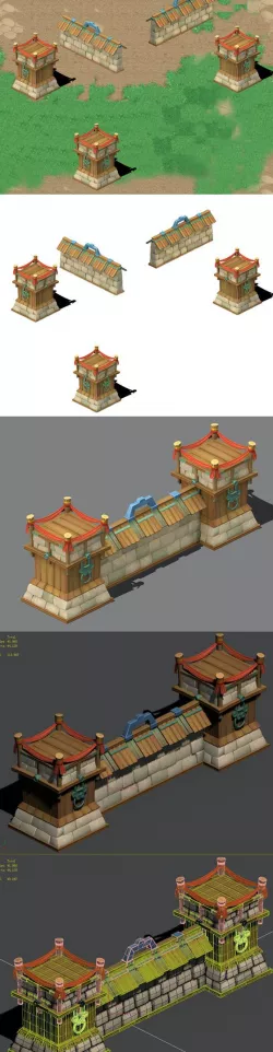 Cartoon World - Small Wall 0504