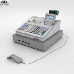 Cash Register Gray