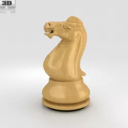 Classic Chess Knight White