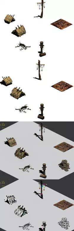 Desert - Monster Camp Accessories