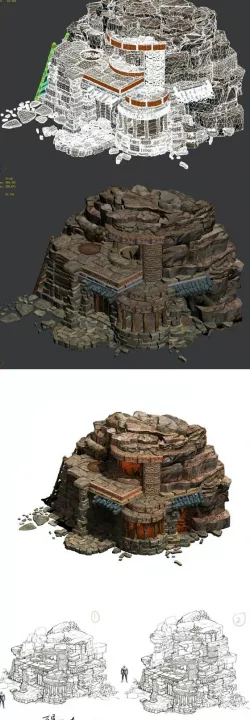 Desert - Stone House 02
