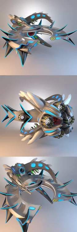 Destroyer Spaceship Concept