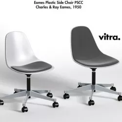 Eames Plastic Side Chair PSCC