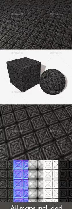 Entrance Tread Tiles Seamless Texture
