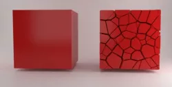 Fractured Cube Element3D
