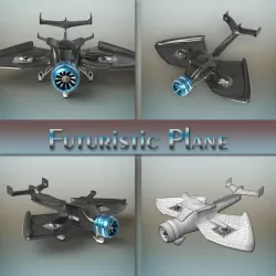 Futuristic Plane
