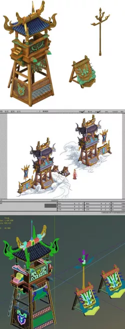 Game Model - Army Barracks Gate
