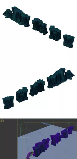Game Model - Cave Wall