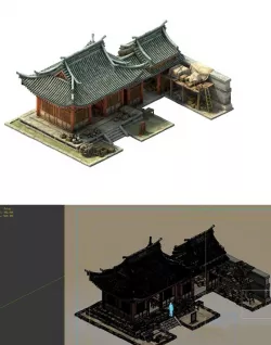 Game Model - City - Warehouse