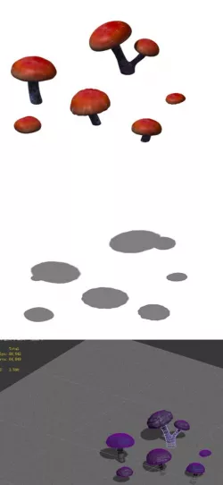 Game model - exotic flowers 7