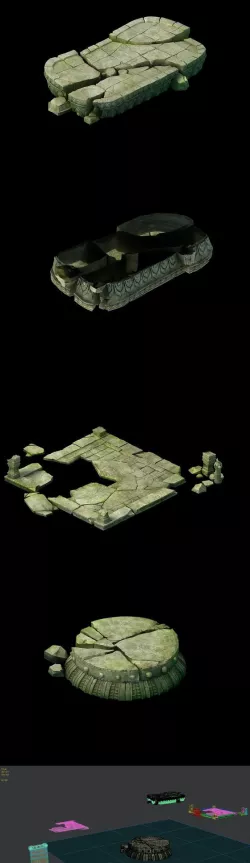 Game Model - Kaji Buddha material material adjustment