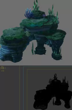 Game Model - Trench Bottom Cave